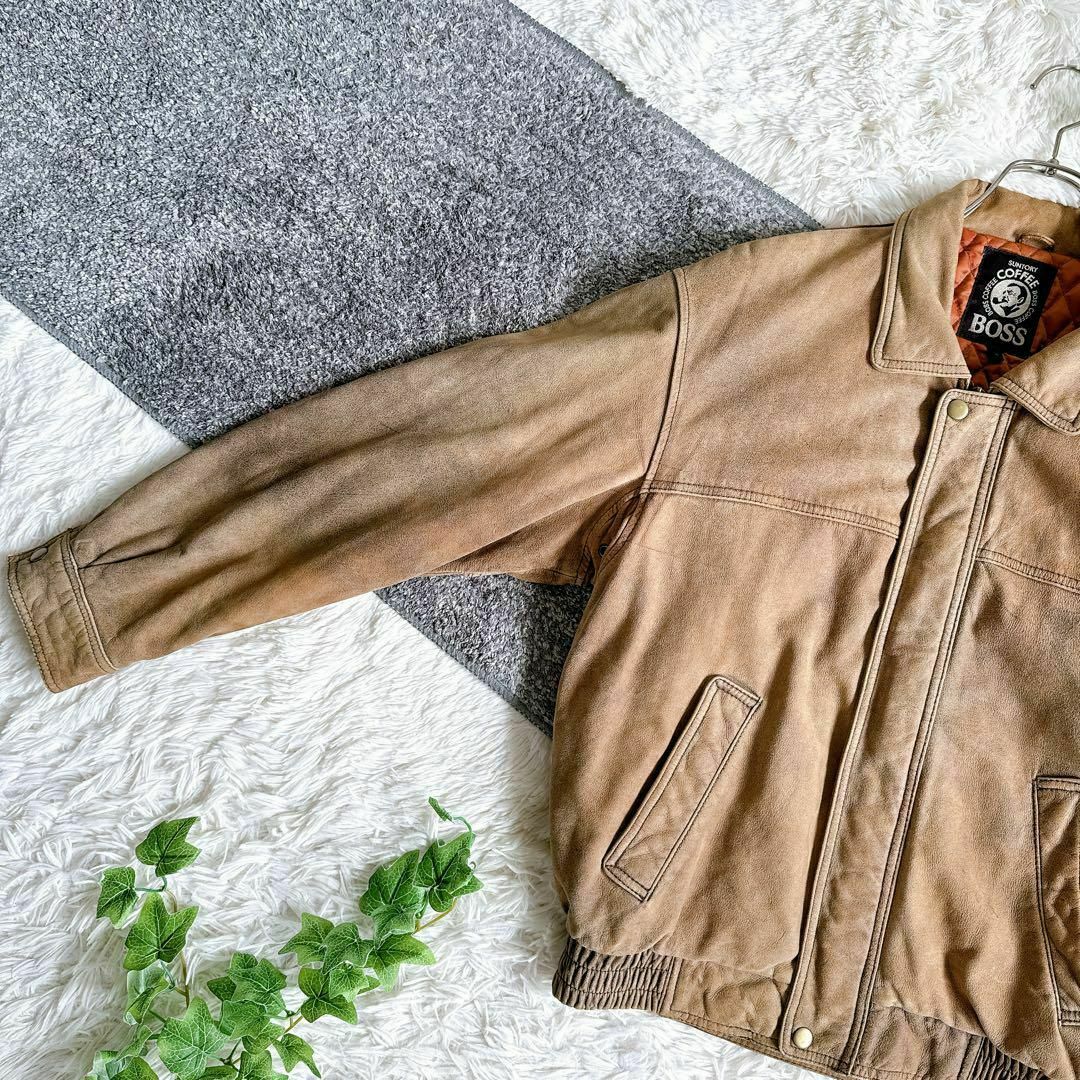 非売品】BOSSジャン G1 フライトジャケット レザージャケット