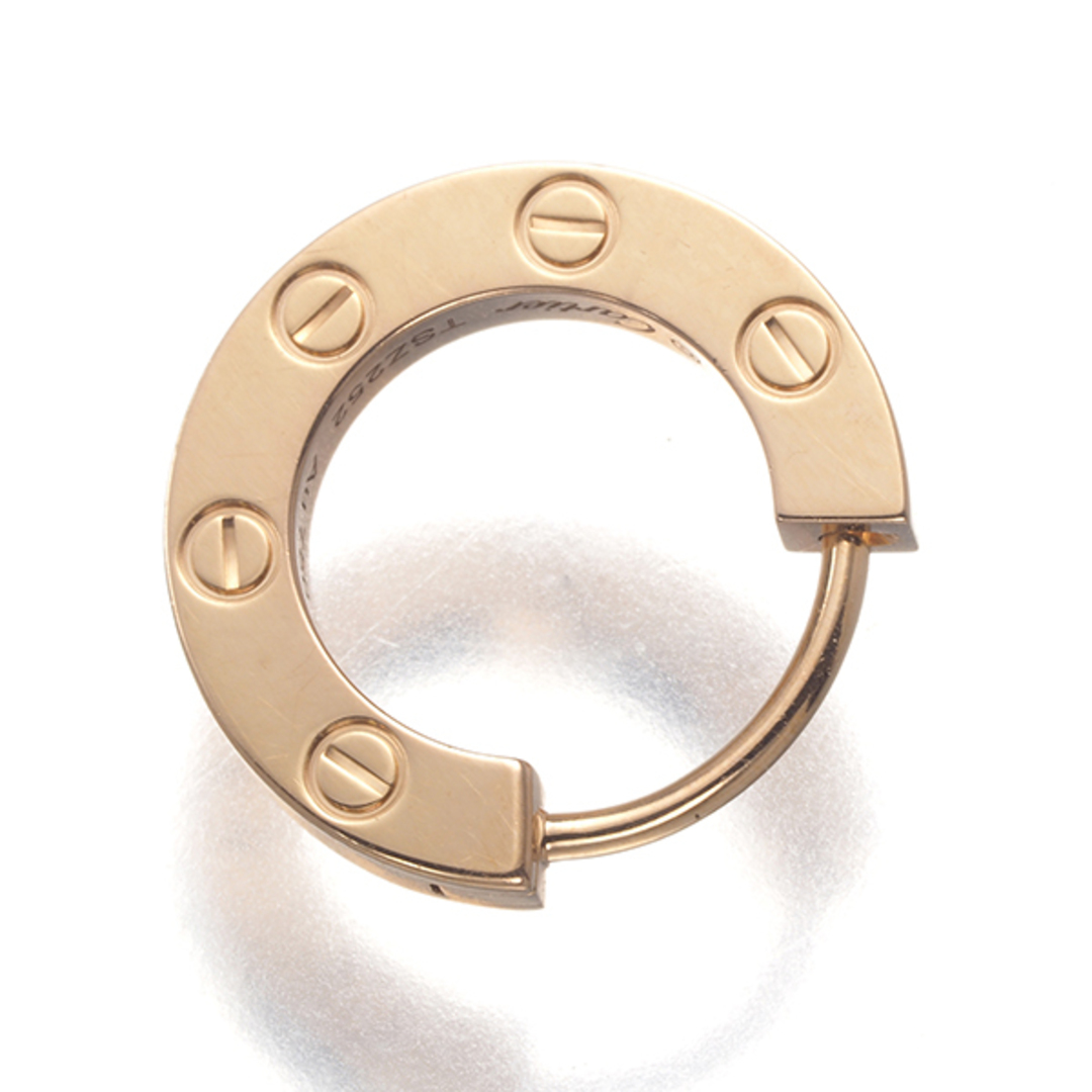 Cartier - カルティエ ピアス ラブ シングル フープ 片耳 K18PG 保証書