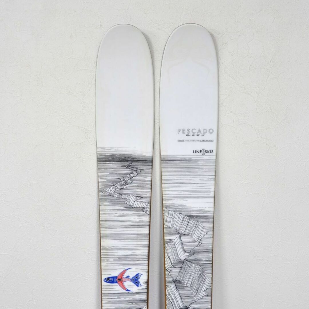 極美品 ライン LINE PESCADO 180cm 125mm ビンディング MARKER