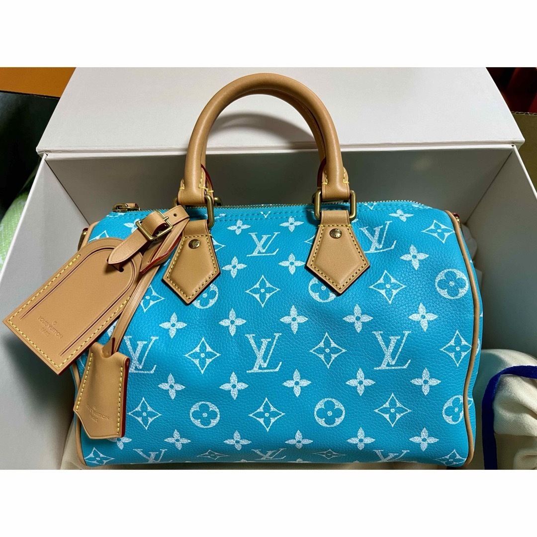 LOUIS VUITTON - スピーディ P9 バンドリエール 25 ターコイズ 未使用
