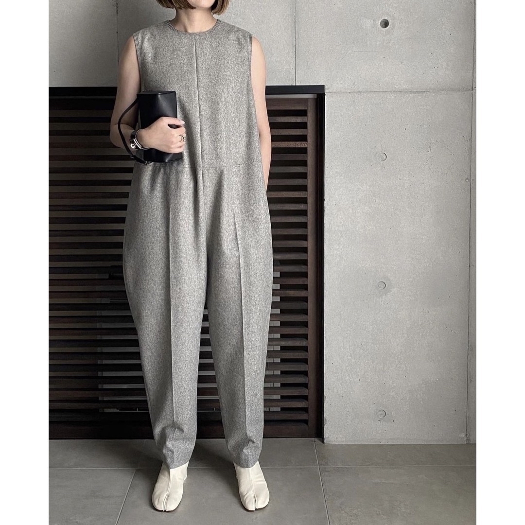 LOHEN ローヘン フランネルバイカラーステッチオールインワン