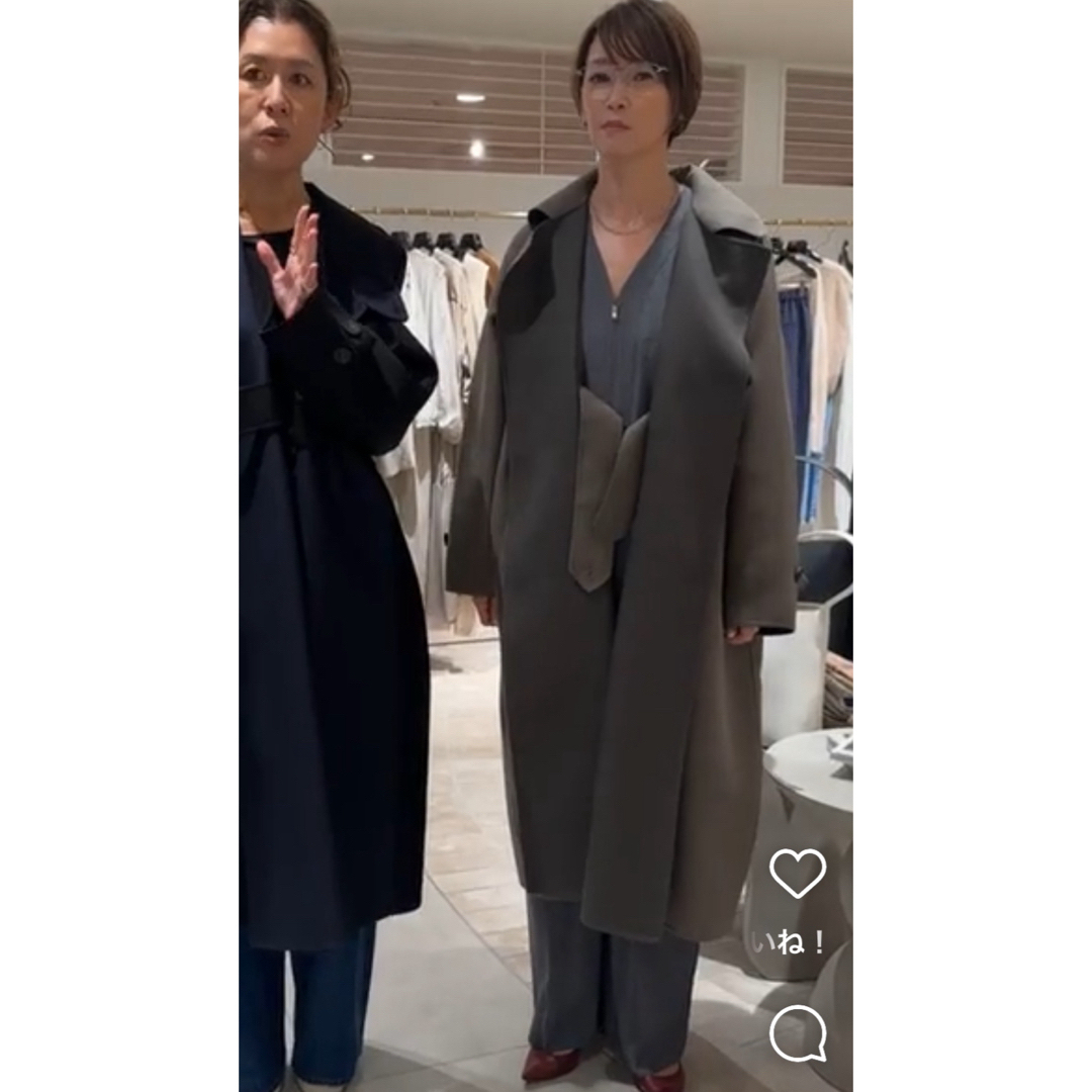 UNITED ARROWS - 専用 conteコンテ リバー バルカラーコート 辺見