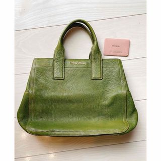 MIU MIU（ショルダーバッグ ・ グリーン・カーキ/緑色系）のフリマ