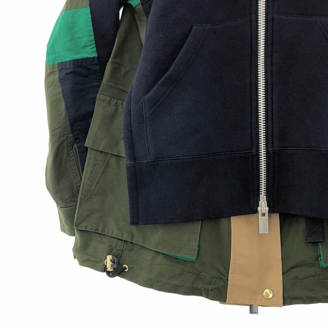 sacai - sacai / サカイ | Sponge Sweat Ma-1 Hoodie フーデッドパーカ