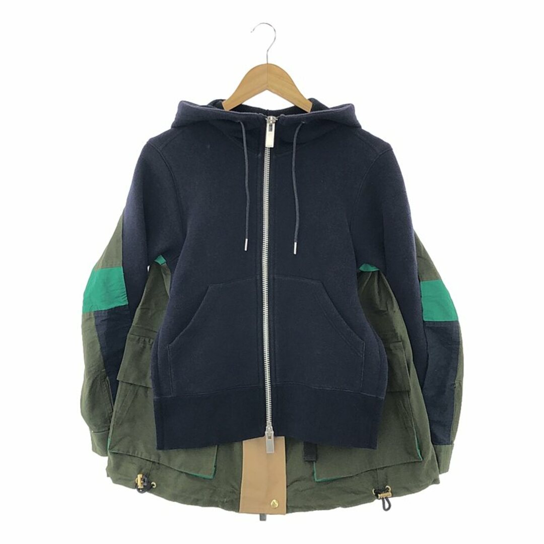 sacai - sacai / サカイ | Sponge Sweat Ma-1 Hoodie フーデッドパーカ