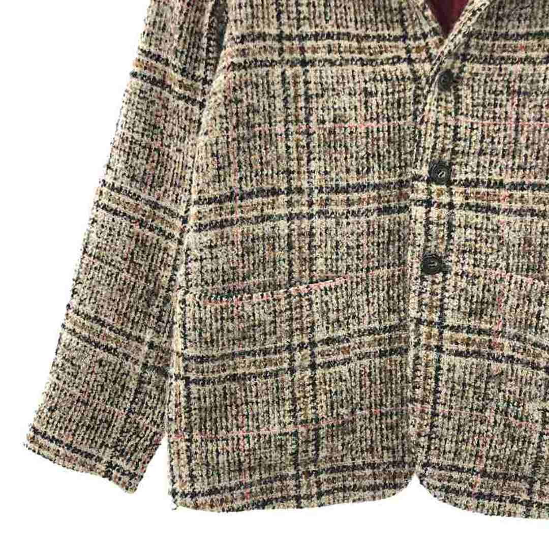 SINME / シンメ | ウール ツイード パデットジャケット / キルティング