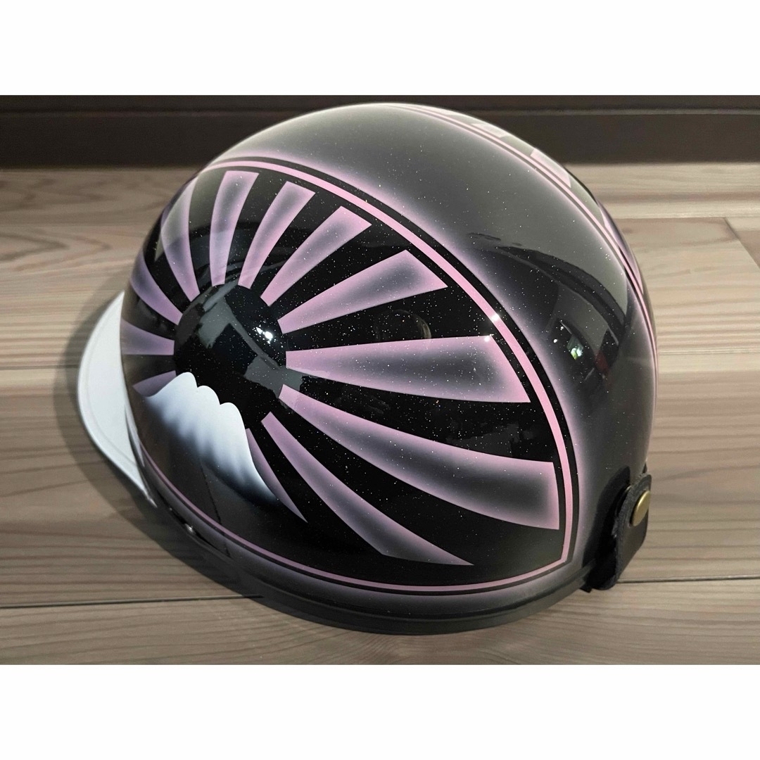 カスタムコルク半黒ラップファイヤー七色ラメ