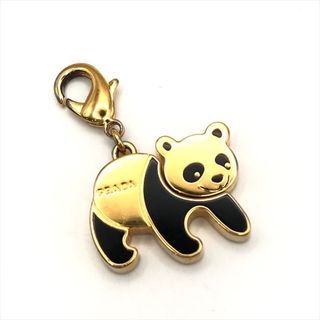 PRADA - 美品 PRADA プラダ パンダ ロゴ チャーム ブランド 小物