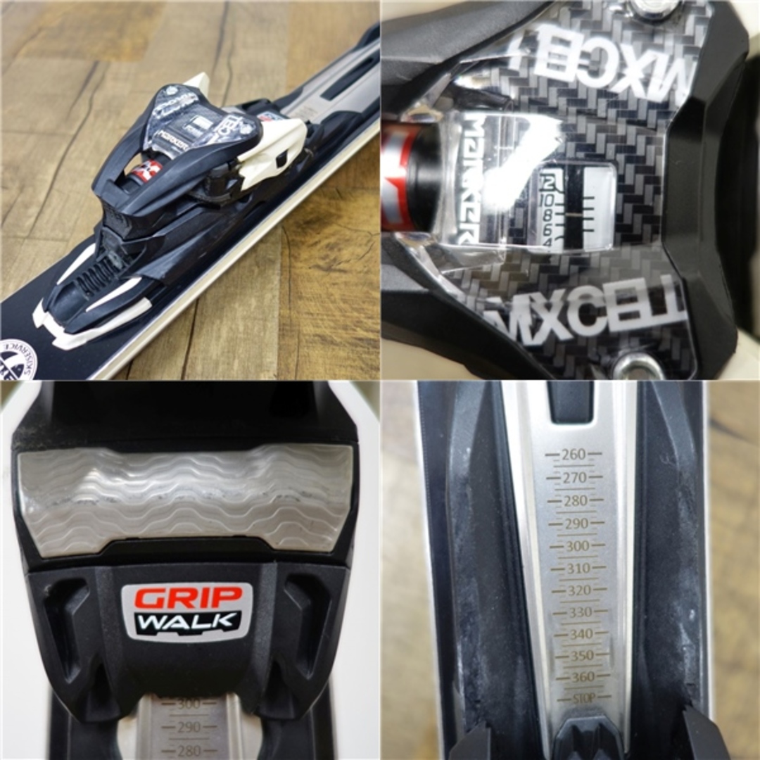 ケーツー K2 SUPER CHARGER 168cm センター76mm ビンディング MARKER