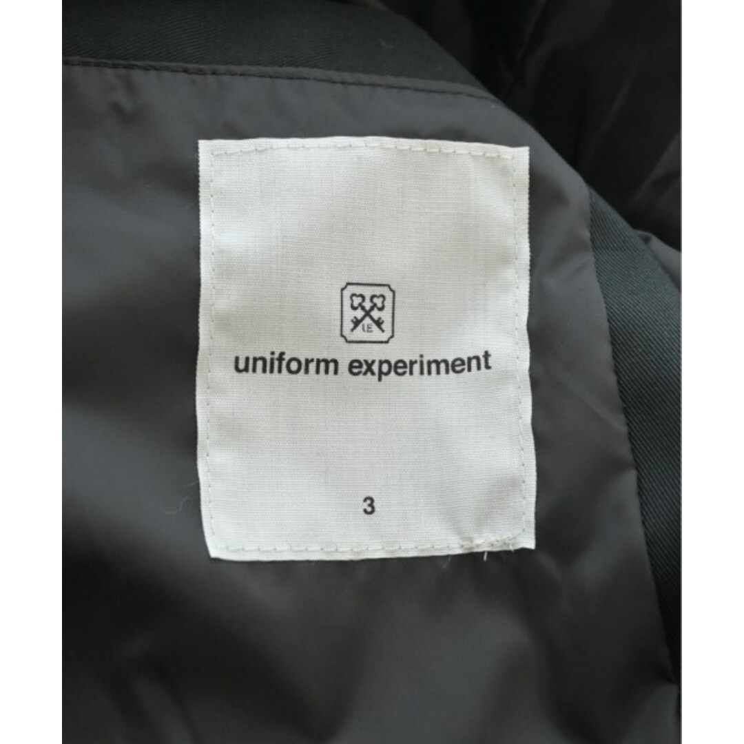 uniform experiment - uniform experiment ステンカラーコート L 黒