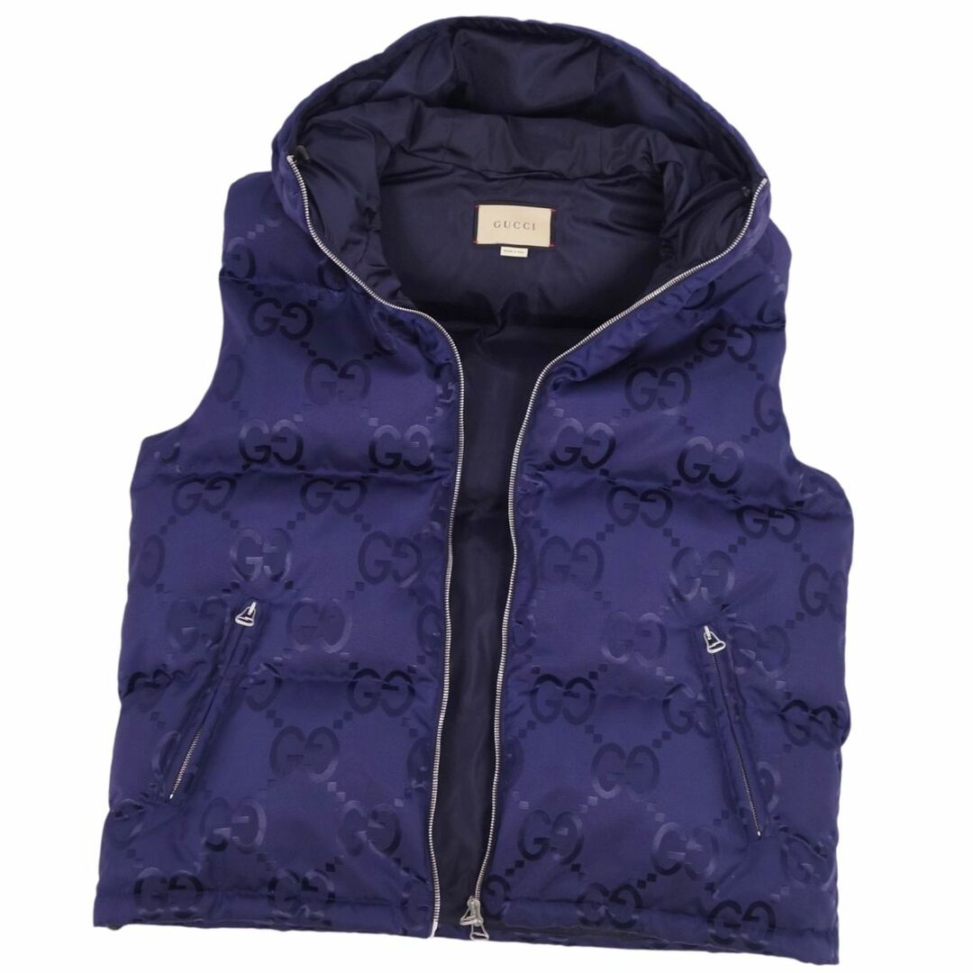 GUCCI - 美品 グッチ GUCCI ベスト ジレ ダウンベスト パーカー フード