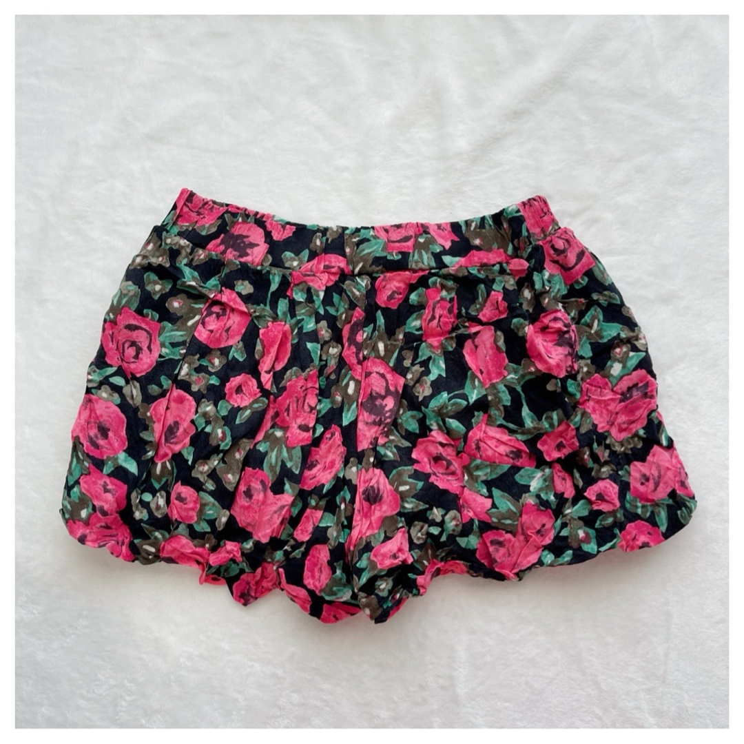 one*way - y2k 平成ギャル one way 花柄 フラワー ショートパンツの