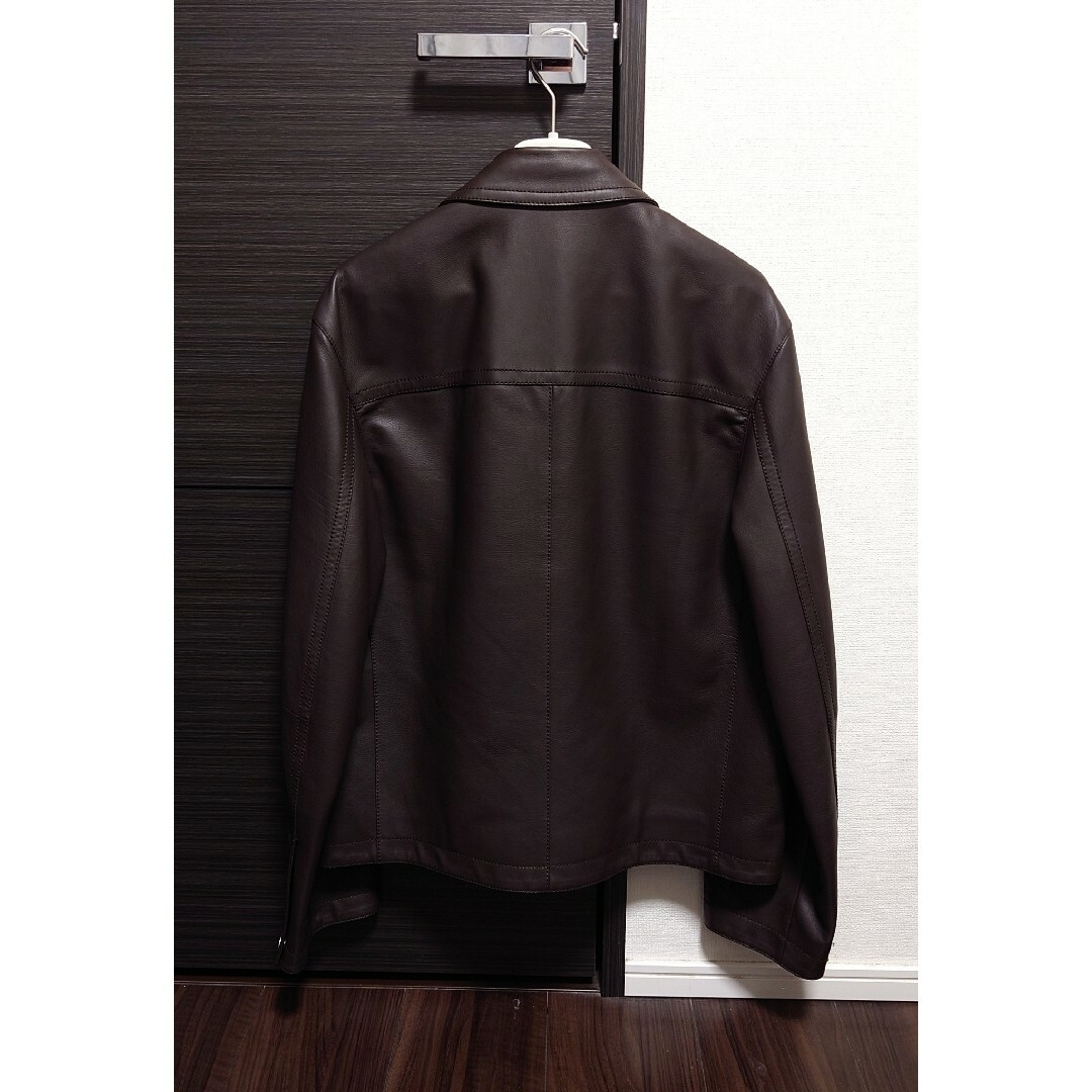 HERMES - 定価260万 顧客完売 エルメス レザージャケット 46 ブラウン