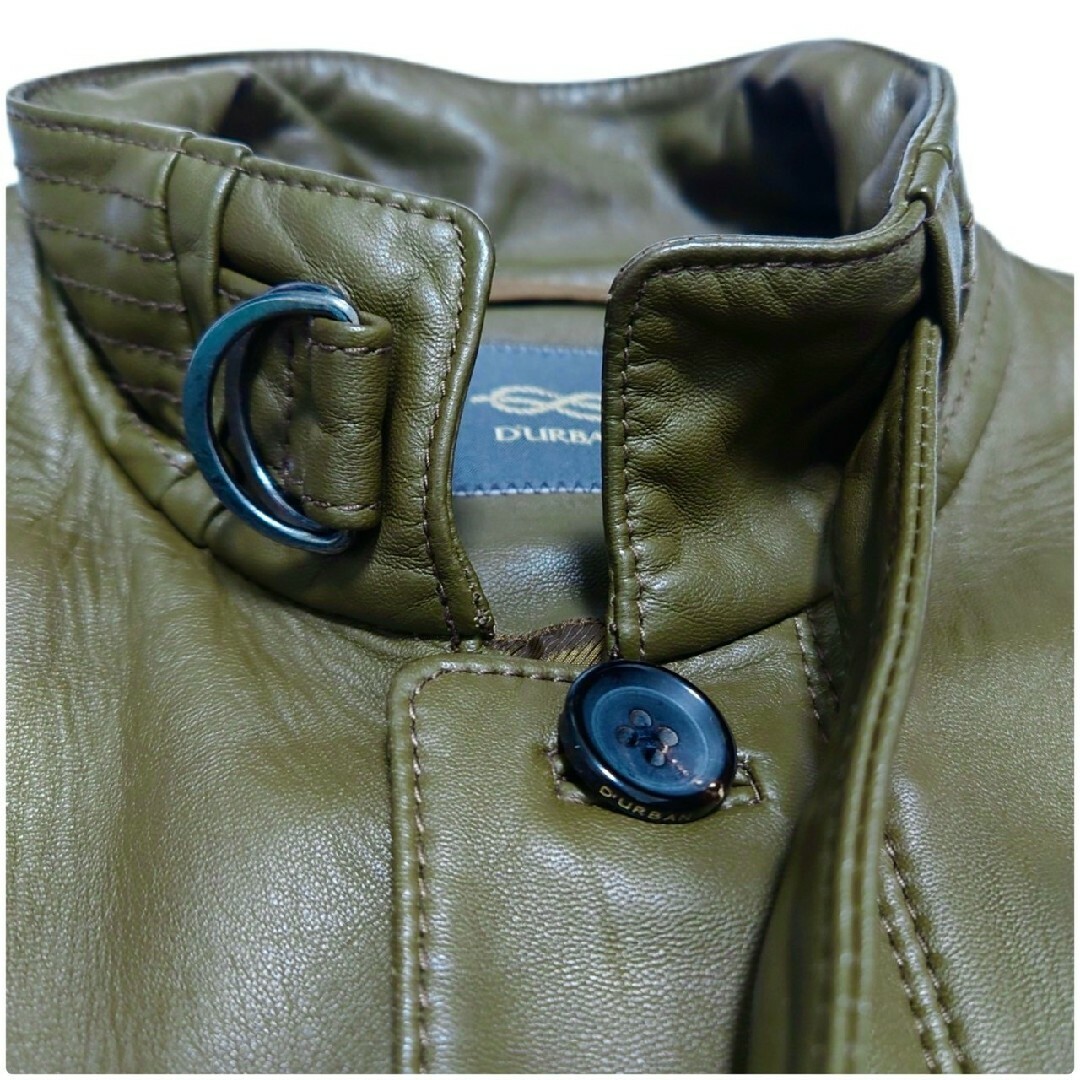 D'URBAN - 超名作 ダーバン 羊革 最高級ラムレザーライダースタイル