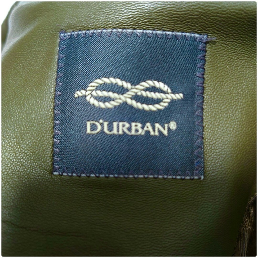 D'URBAN - 超名作 ダーバン 羊革 最高級ラムレザーライダースタイル