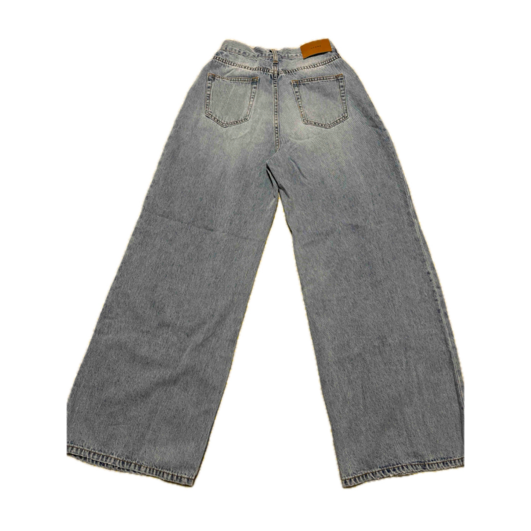 CLANE - 広瀬すず×CLANE TUCK WIDE DENIM PANTS アイスブルーの通販 by