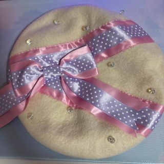 Angelic Pretty（ハンチング/ベレー帽 ・ ピンク/桃色系）のフリマ