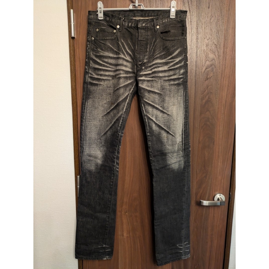 DIOR HOMME - エディ期 DIOR HOMME 爪痕 ブラック デニム パンツの通販