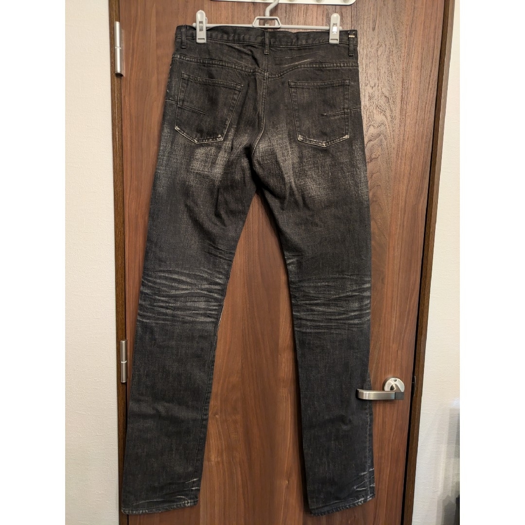 DIOR HOMME - エディ期 DIOR HOMME 爪痕 ブラック デニム パンツの通販