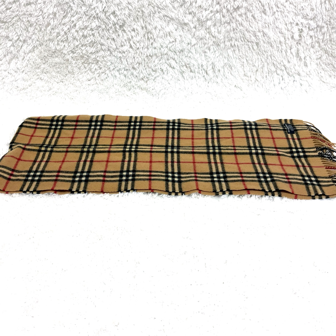 BURBERRY - 美品 Burberry バーバリー ノバチェック マフラー ウール