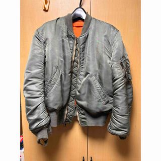 ALPHA INDUSTRIES - 【60s】ALPHA社製 米軍実物 MA-1 MEDIUM 1968年