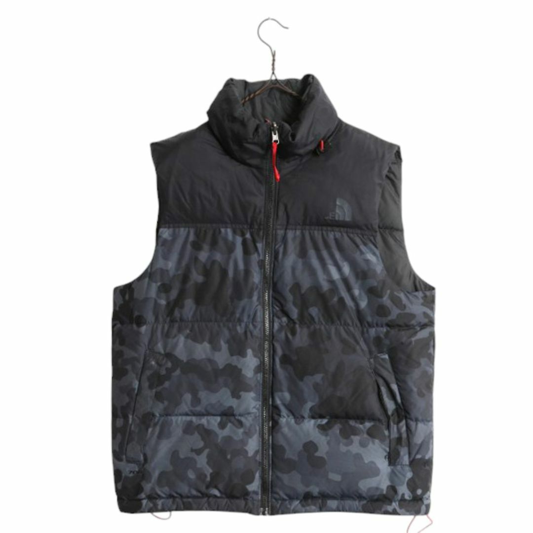THE NORTH FACE - ノースフェイス 迷彩 ヌプシ ダウン ベスト メンズ S