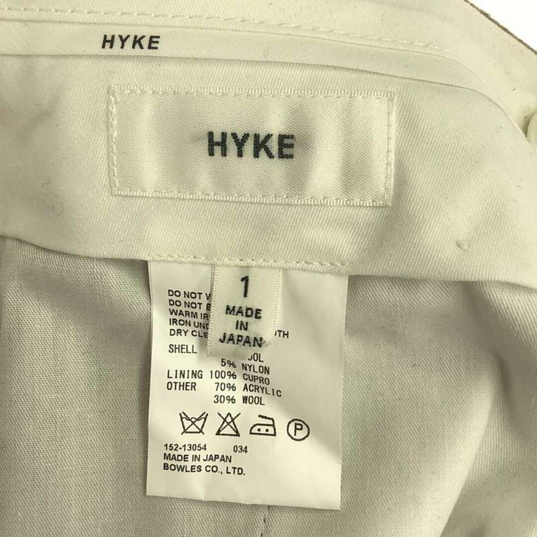 HYKE - HYKE / ハイク | ウール ジョガーパンツ | 1 | ベージュ