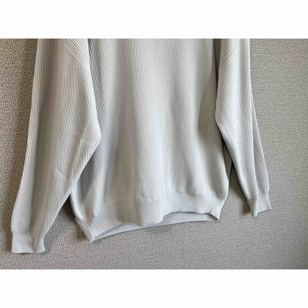 Graphpaper - 【極美品】Graphpaper/2022AWハーフジップニット/ライト