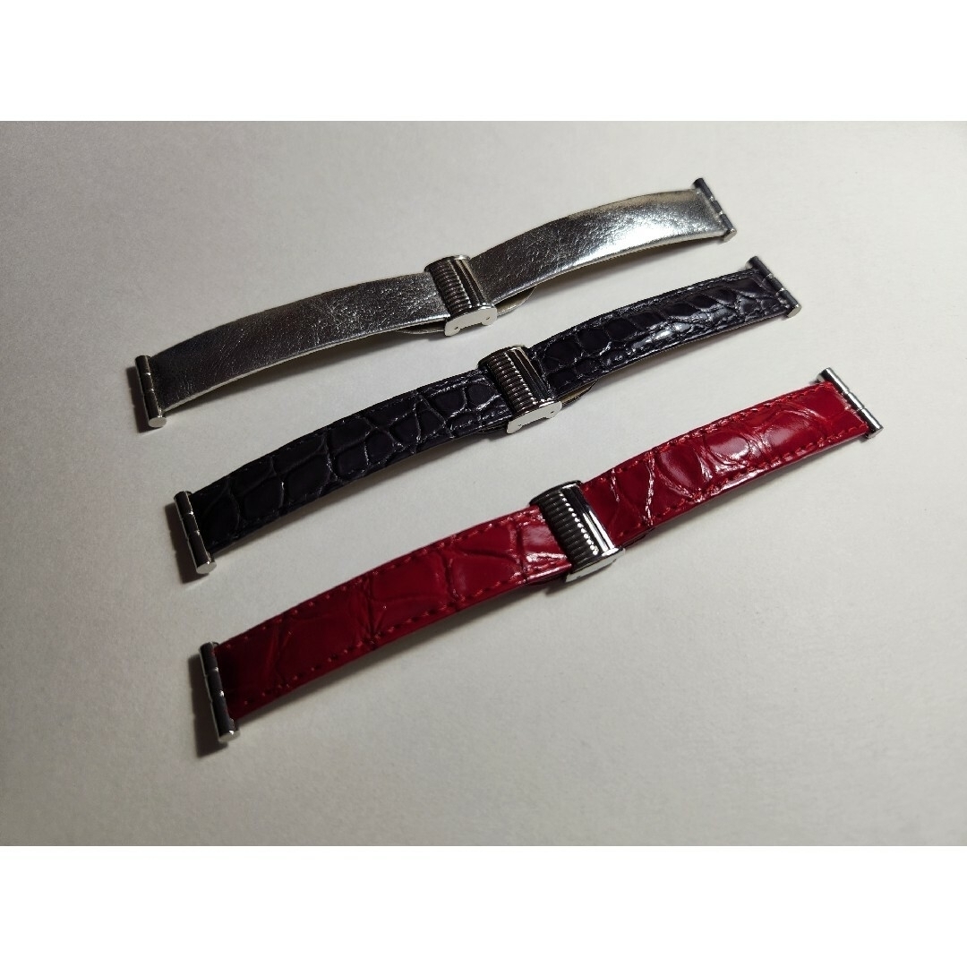 BOUCHERON - ブシュロン リフレ 替えベルト Sサイズ シルバー、赤