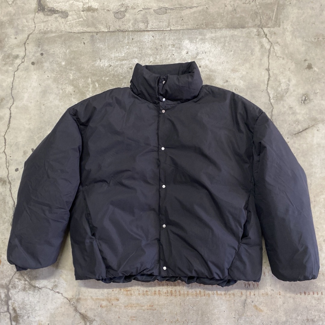 ZARA - ZARA クロップド パフジャケット ダウンジャケット 黒の通販 by