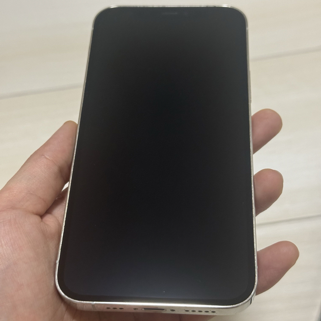 iPhone - iPhone 12 Pro シルバー128GB 本体 SIMフリー充電ケーブル付