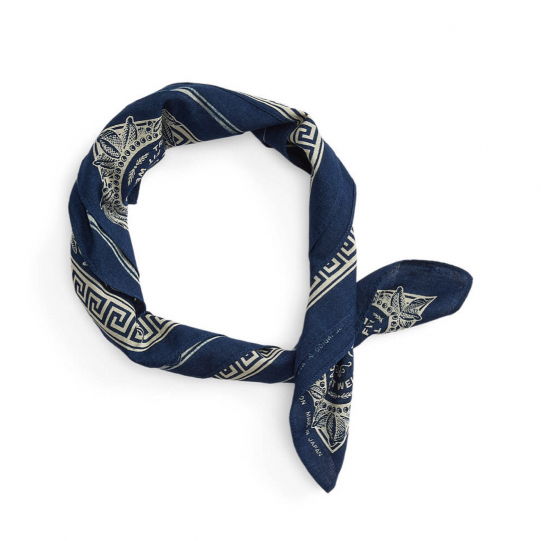 RRL - 新品*RRL*ロゴ コットン バンダナ * ダブルアールエルの通販 by