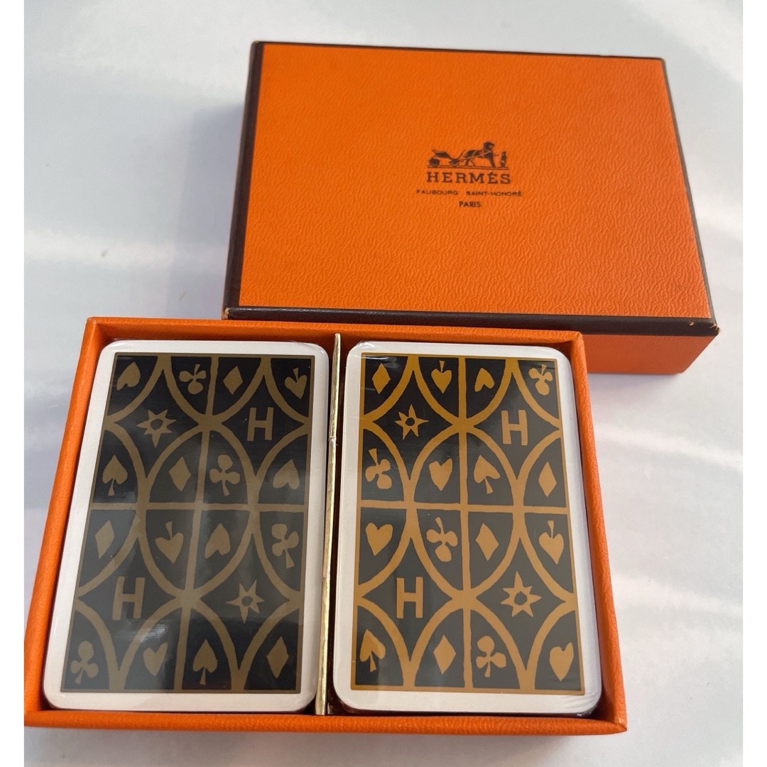HERMES - 【箱付き】新品・未使用 HERMES エルメス トランプ ホワイト
