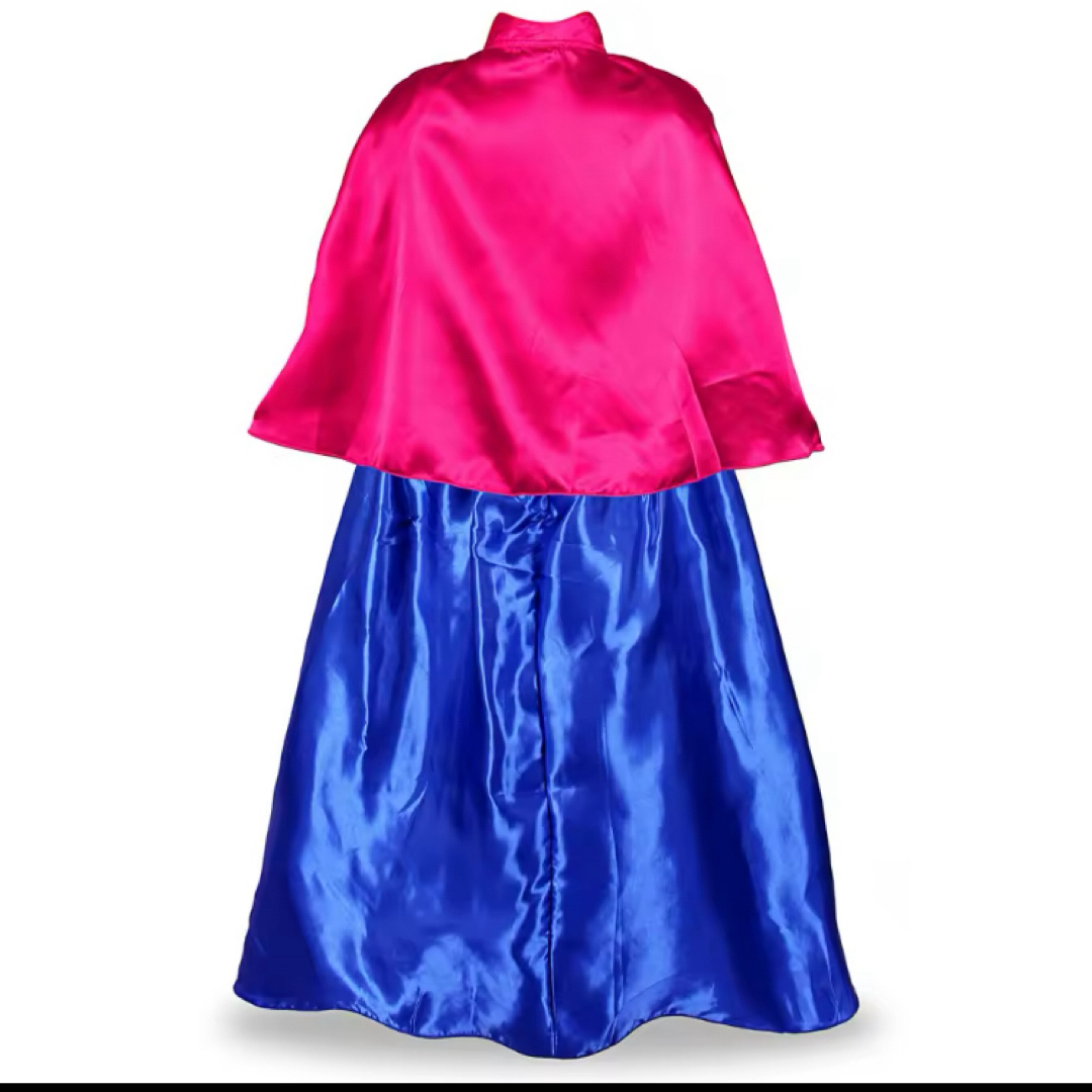 アナと雪の女王 - 【サイズ120】アナと雪の女王アナ風ドレス〜雪山に