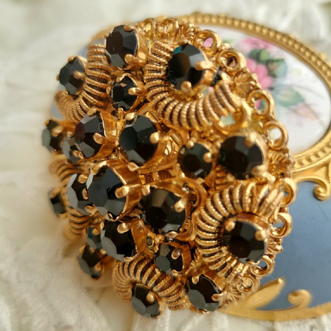 美しい ヴィンテージ 西ドイツ ブローチ West Germany 美しい