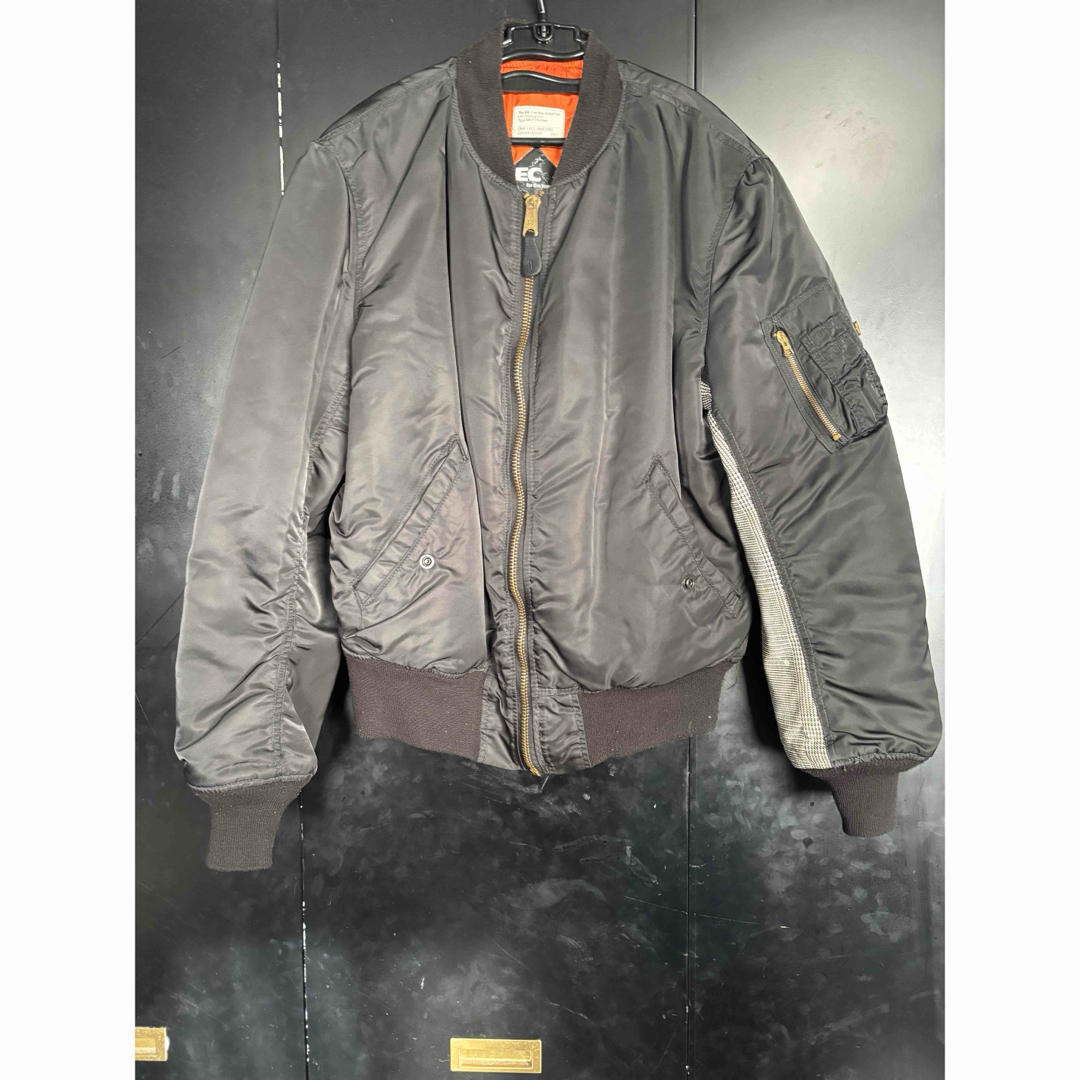 GOODENOUGH - EC×GOODENOUGH×ALPHA×TOMO MA-1 サイズL ブラックの通販