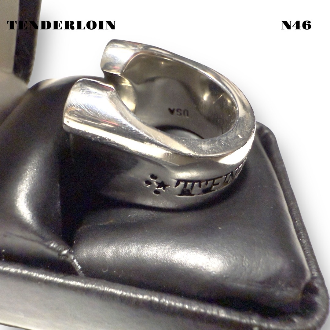 TENDERLOIN - 人気品！ TENDERLOIN ホース シュー リング ダイヤ