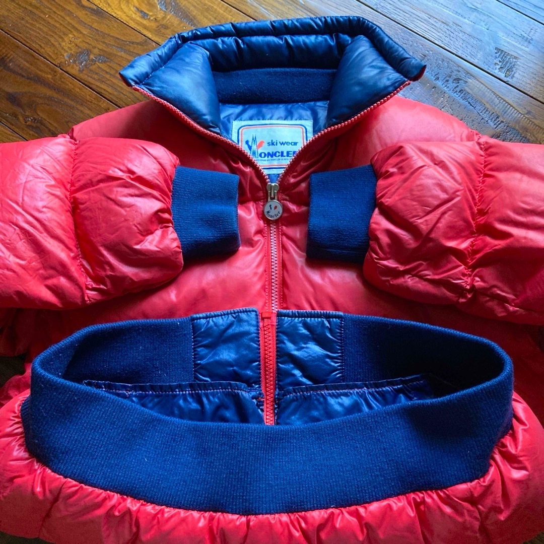 MONCLER - 美品！希少レア！80s MONCLER ski wear ダウンジャケット