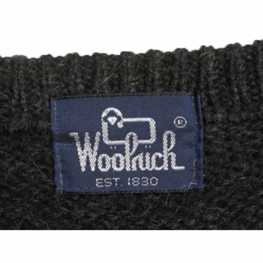WOOLRICH - 80s ウールリッチ ノルディック 総柄 ウール ニット