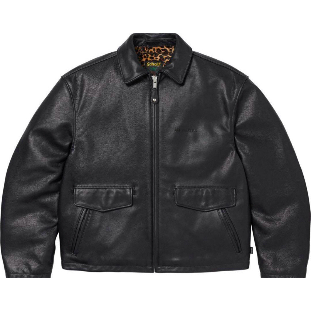 Supreme - Supreme x Schott Leather Racer Jacket Lの通販 by ひー
