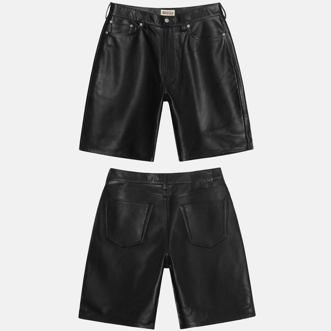 STUSSY - Stüssy Baggy Leather Short 38 Supreme 36の通販 by @Mnr