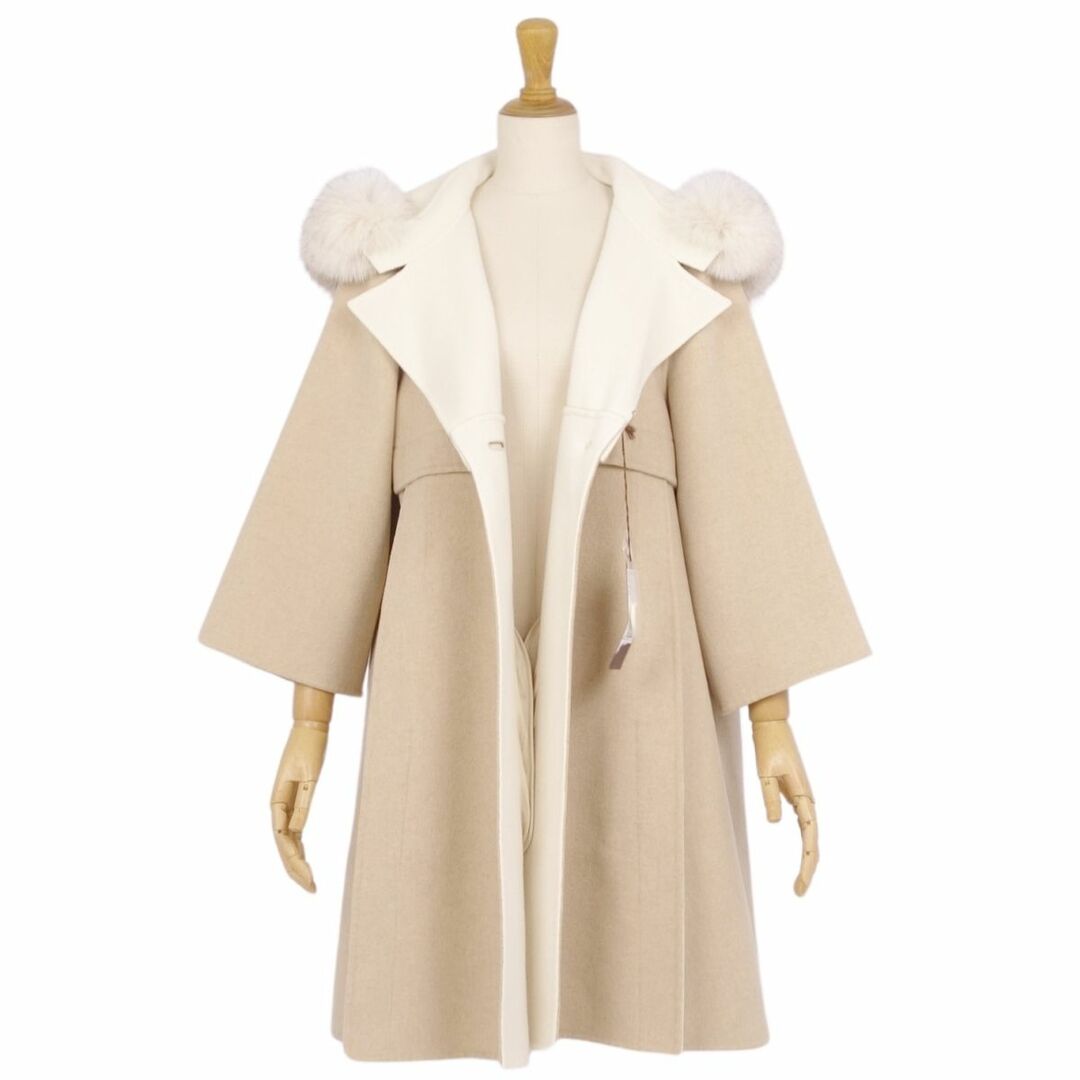 FOXEY - 美品 フォクシー FOXEY シャムニーコート フード付き
