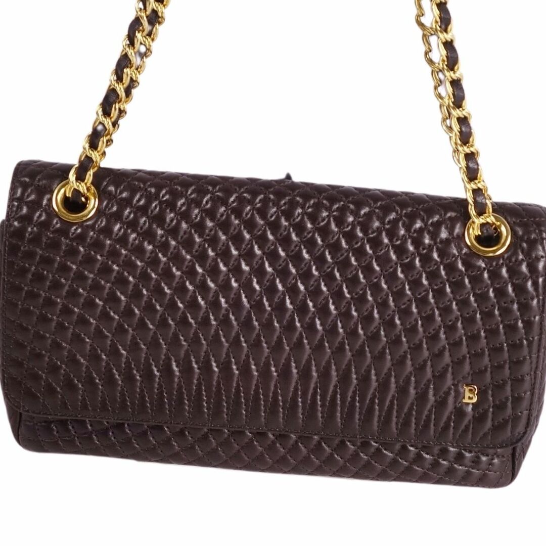 Bally - 美品 バリー BALLY バッグ ショルダーバッグ キルティング