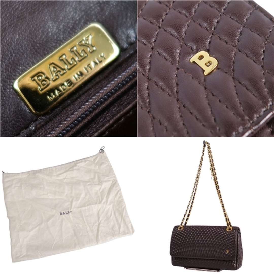 Bally - 美品 バリー BALLY バッグ ショルダーバッグ キルティング
