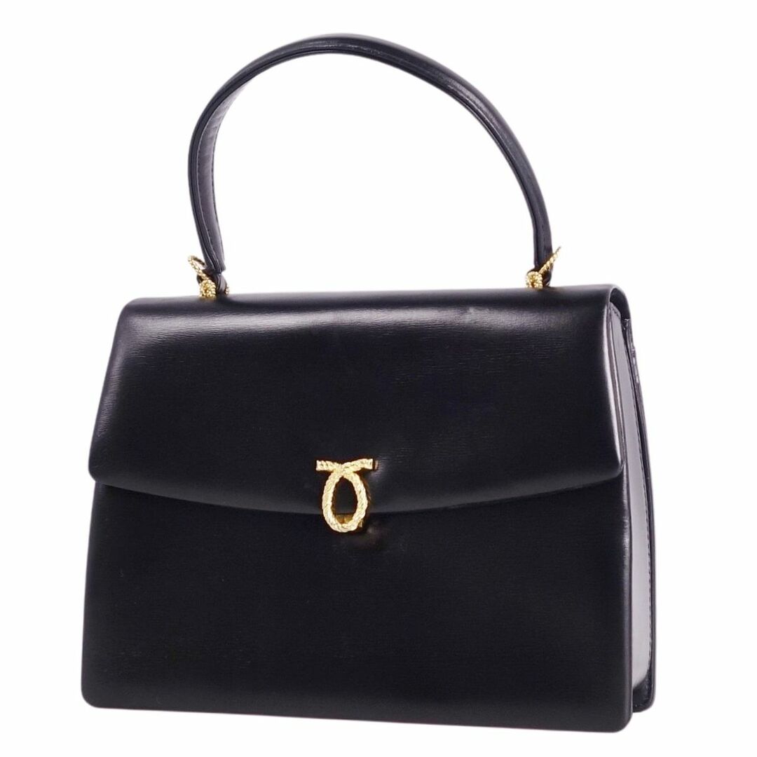 ロウナー LAUNER バッグ ハンドバッグ ゴールド金具 カーフレザー