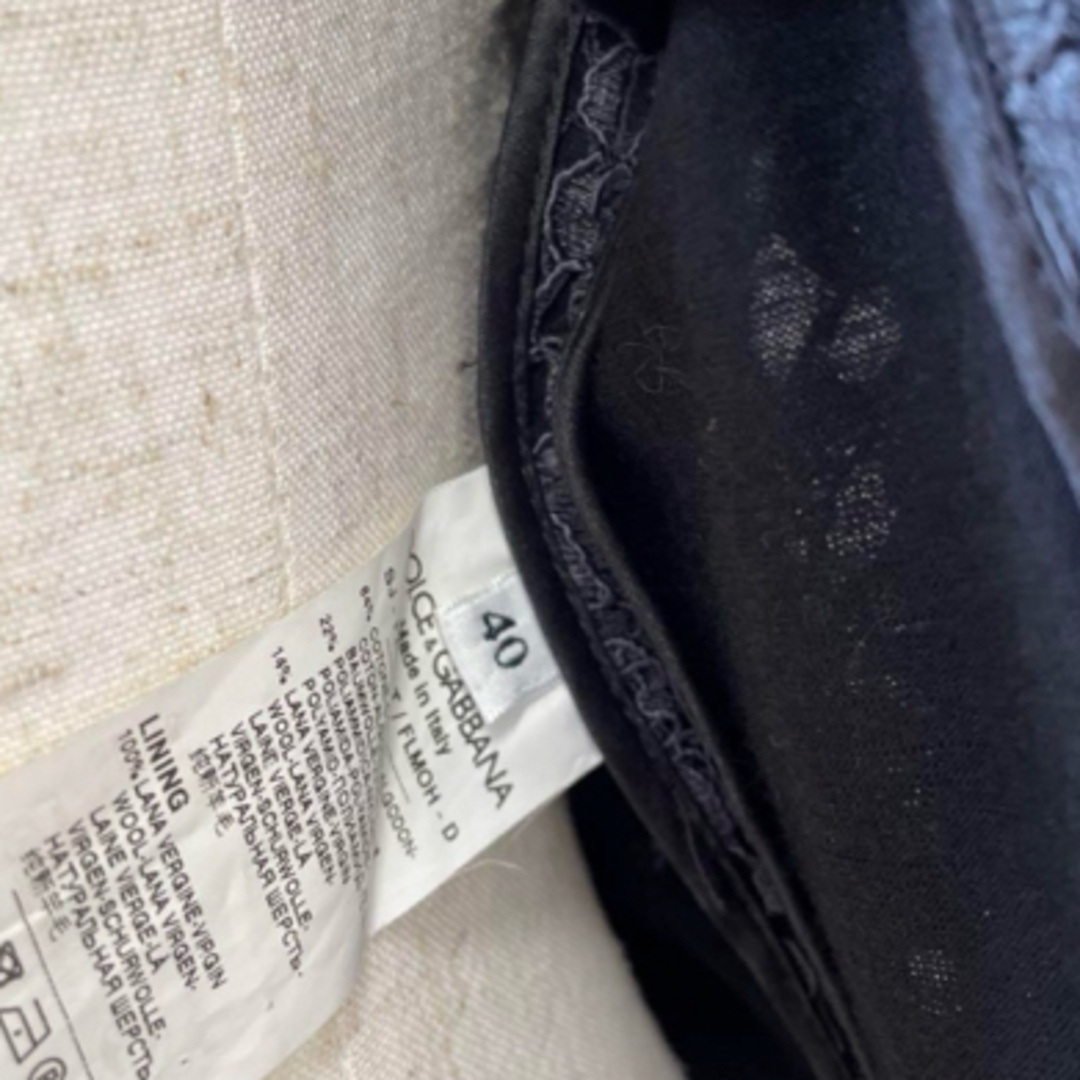 DOLCE&GABBANA - 専用 DOLCE&GABBANA 総レース ジャケット ブラックの