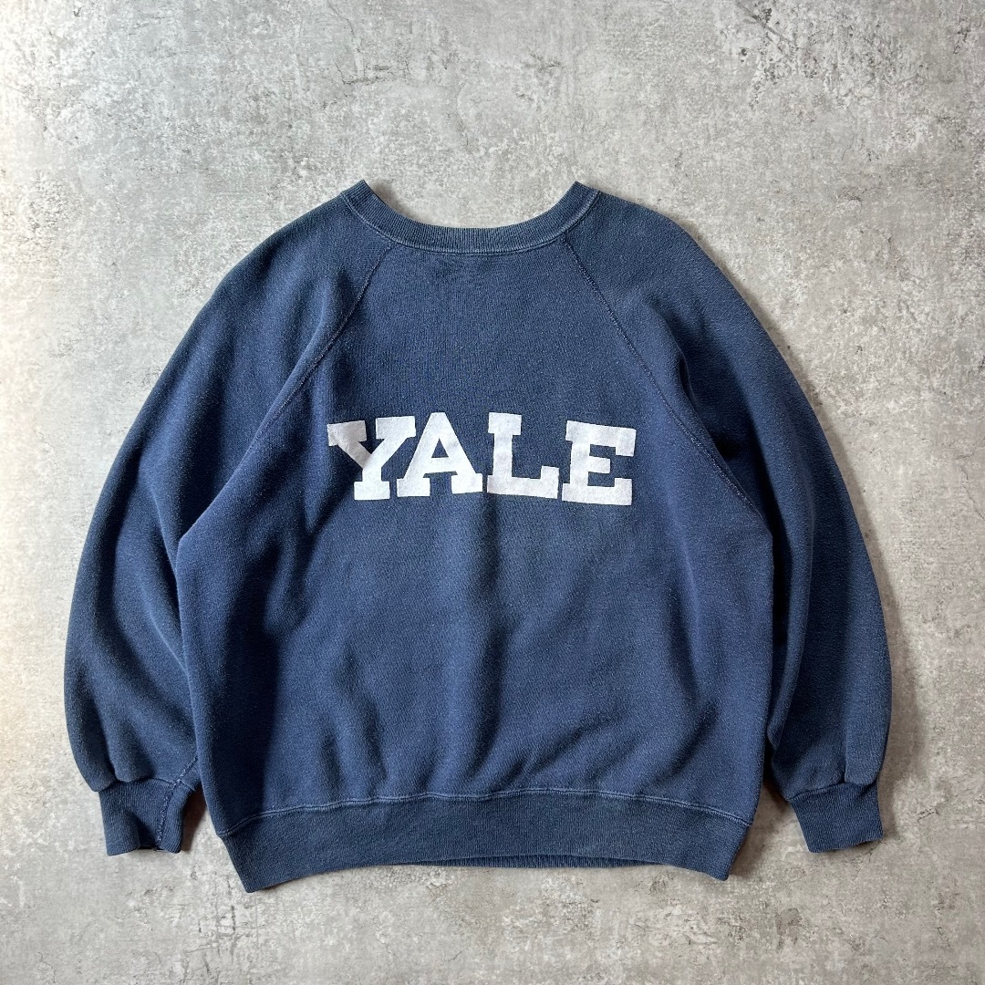 VINTAGE - 60s70s ヴィンテージスウェット USA製 ネイビー YALE