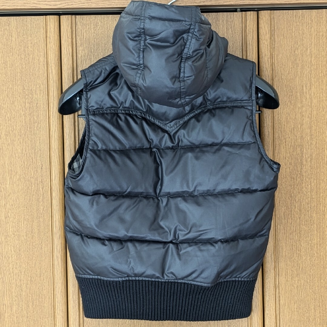 BURBERRY BLUE LABEL - バーバリーブルーレーベル ダウンベスト 黒色