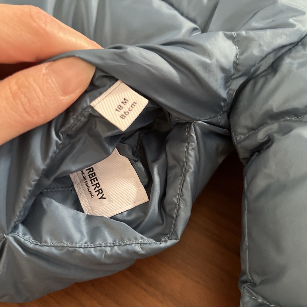 BURBERRY - バーバリーチルドレン ダウンコート リバーシブルの通販 by