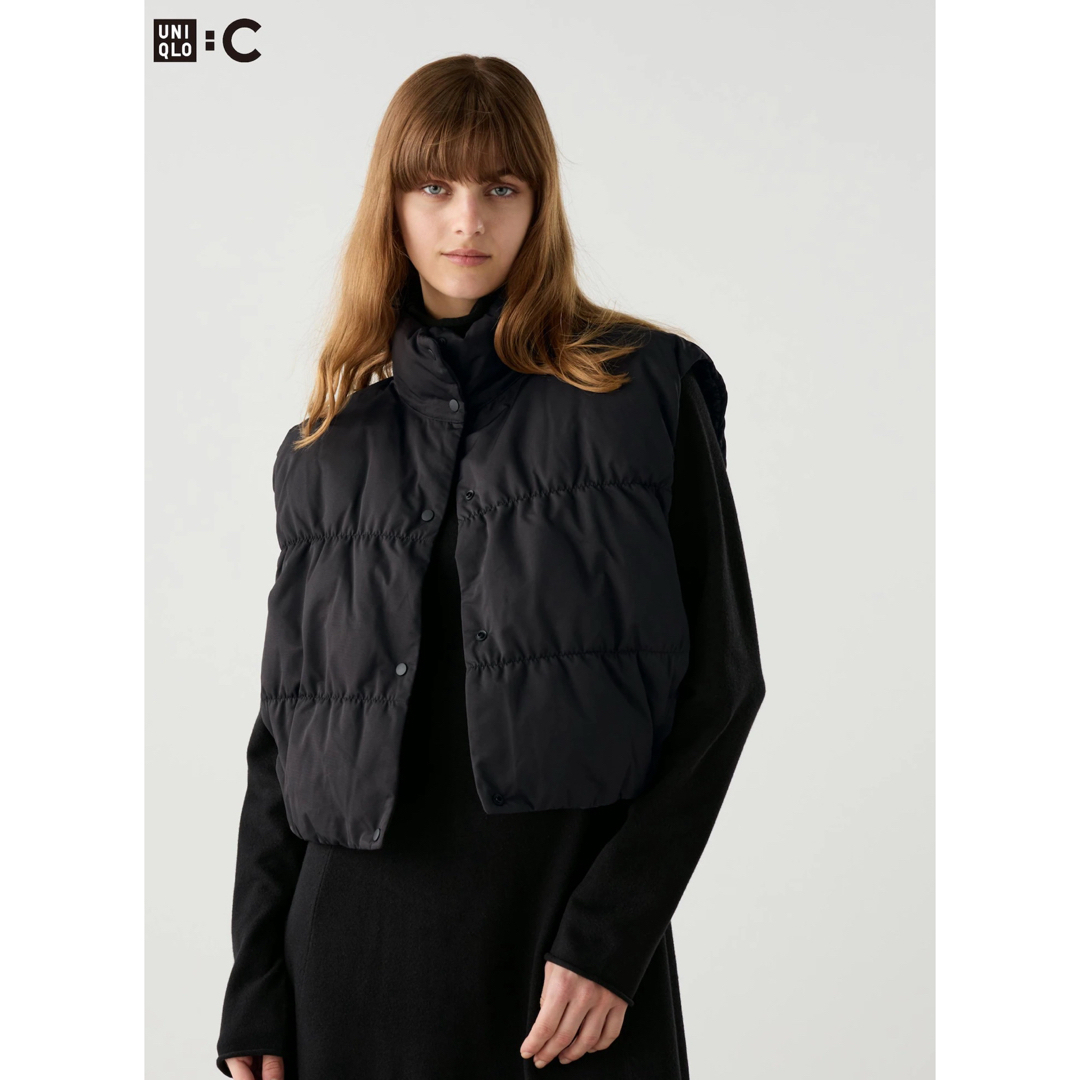 UNIQLO - 新品XL＊UNIQLO C＊ダウンクロップドベストの通販 by ルイ14